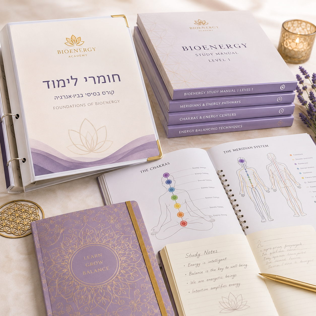 חומרי לימוד בקורס ביואנרגיה