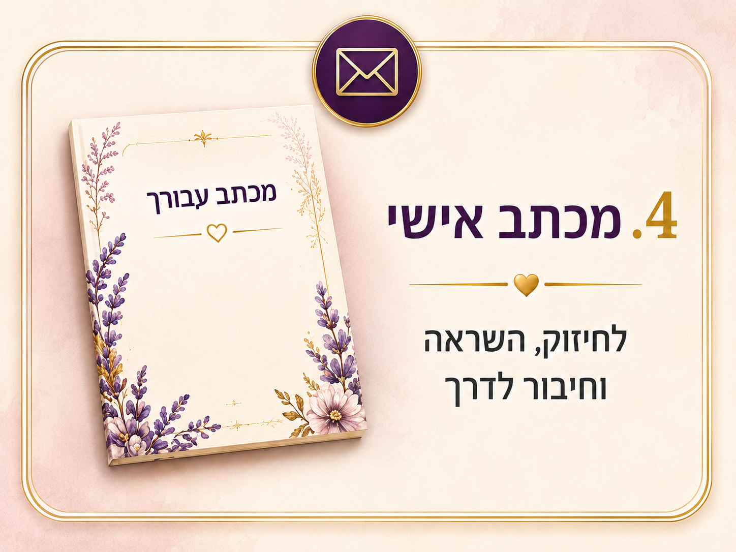 מכתב אישי - חזון להגשמה